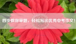 四步教你审题，轻松写出优秀中考作文！